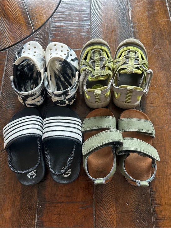 CROCS Other - 4 Pairs of Kids Summer Shoes ☀️🩴